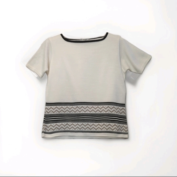 Vintage Givenchy Short Sleeve Sweater - Picture 1 of 9